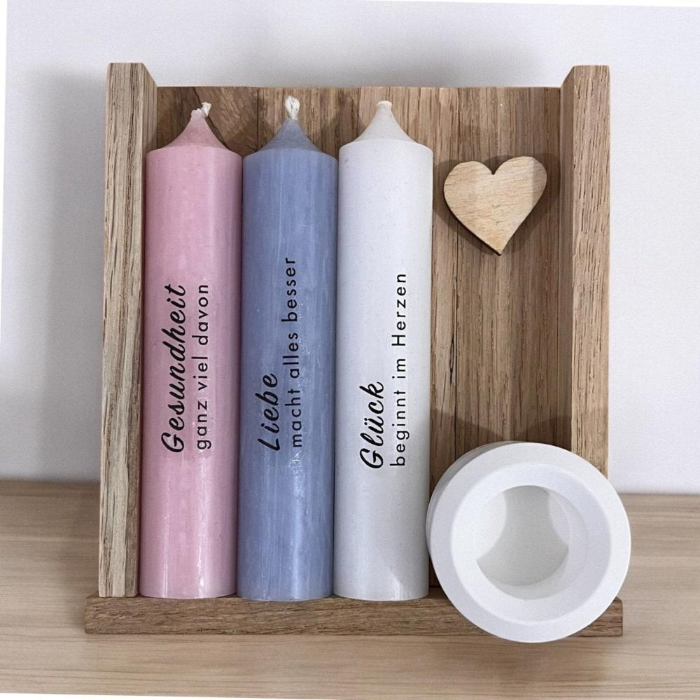 3er Stabkerzen-Set