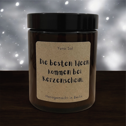 Kerze im Glas - Die besten Ideen kommen bei Kerzenschein